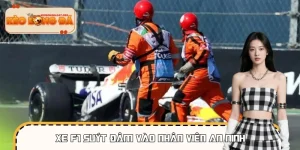 Xe F1 Suýt Đâm Vào Nhân Viên An Ninh - Sự Cố Nguy Hiểm