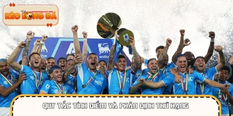Hệ thống tính điểm giúp phân định chính xác thứ hạng các đội